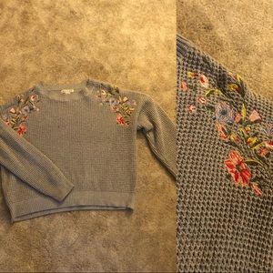 Floral Sweater